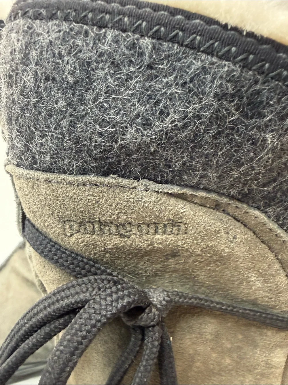 Patagonia Attlee Tie Leather Boots Cold Weather Outdoor Size 7